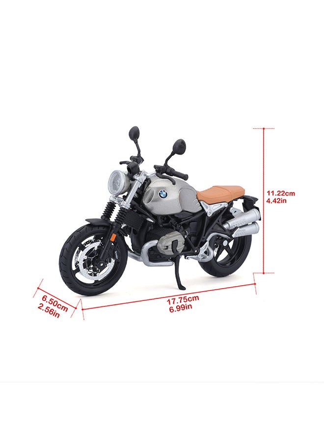 1:12 Motorcycles - Bmw R Ninet Scrambler Officially Licensed Scaled Replicas of Collectible Diecast Metal Models with Exquisite Interior & Exterior Detailing for All Ages