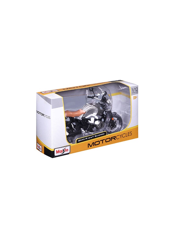 1:12 Motorcycles - Bmw R Ninet Scrambler Officially Licensed Scaled Replicas of Collectible Diecast Metal Models with Exquisite Interior & Exterior Detailing for All Ages