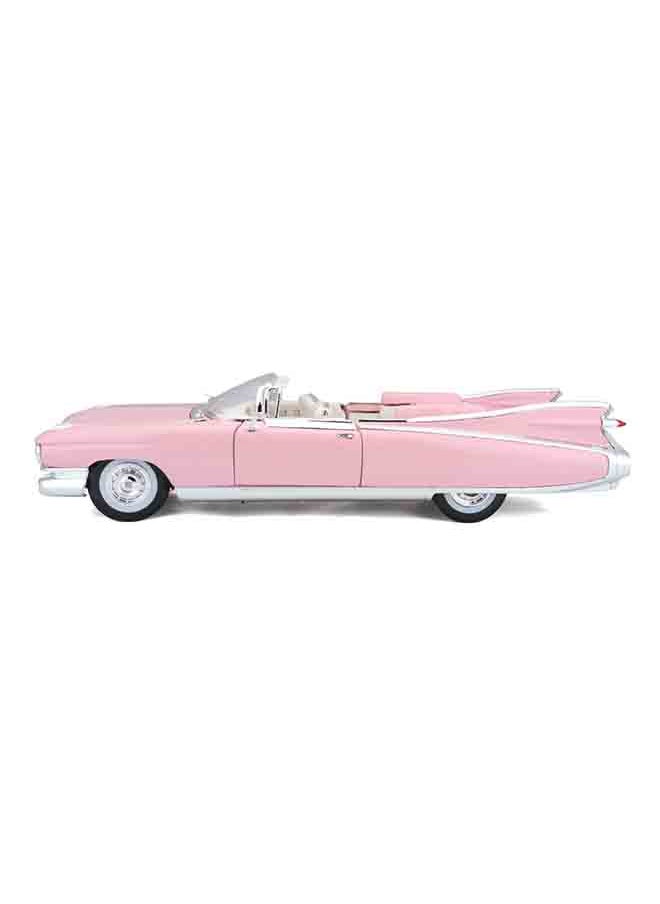 1:18 Pe (A)-1959 Cadillac® Eldorado™ Biarritz Pink Officially Licensed Scaled Replicas of Collectible Diecast Metal Models with Exquisite Interior & Exterior Detailing for All Ages