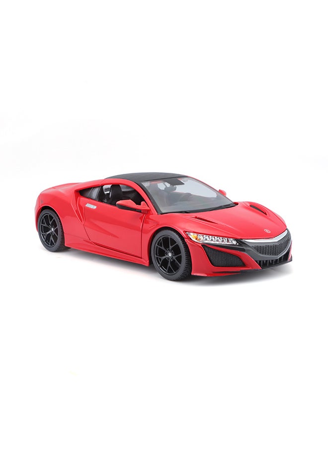 1:24 2018 Acura Nsx Red Officially Licensed Scaled Replicas of Collectible Diecast Metal Models with Exquisite Interior & Exterior Detailing for All Ages