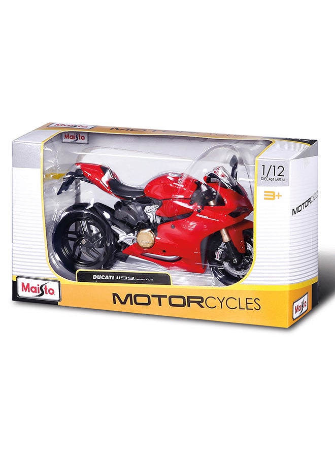 1:12 Motorcycles - Ducati 1199 Panigale Officially Licensed Scaled Replicas of Collectible Diecast Metal Models with Exquisite Interior & Exterior Detailing for All Ages