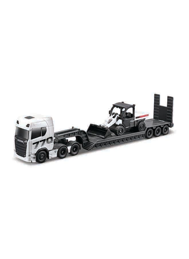 3 inch Mini Work Machines Big Hauler Set (1pcs) Officially Licensed Scaled Replicas of Collectible Diecast Metal Models with Exquisite Interior & Exterior Detailing for All Ages