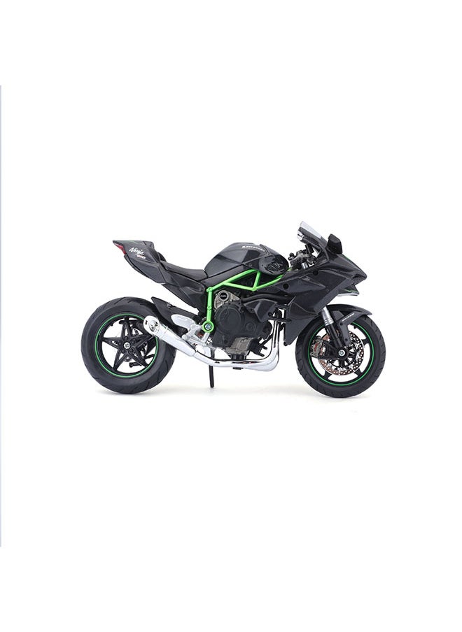 1:12 Motorcycles - Kawasaki Ninja H2 R Officially Licensed Scaled Replicas of Collectible Diecast Metal Models with Exquisite Interior & Exterior Detailing for All Ages