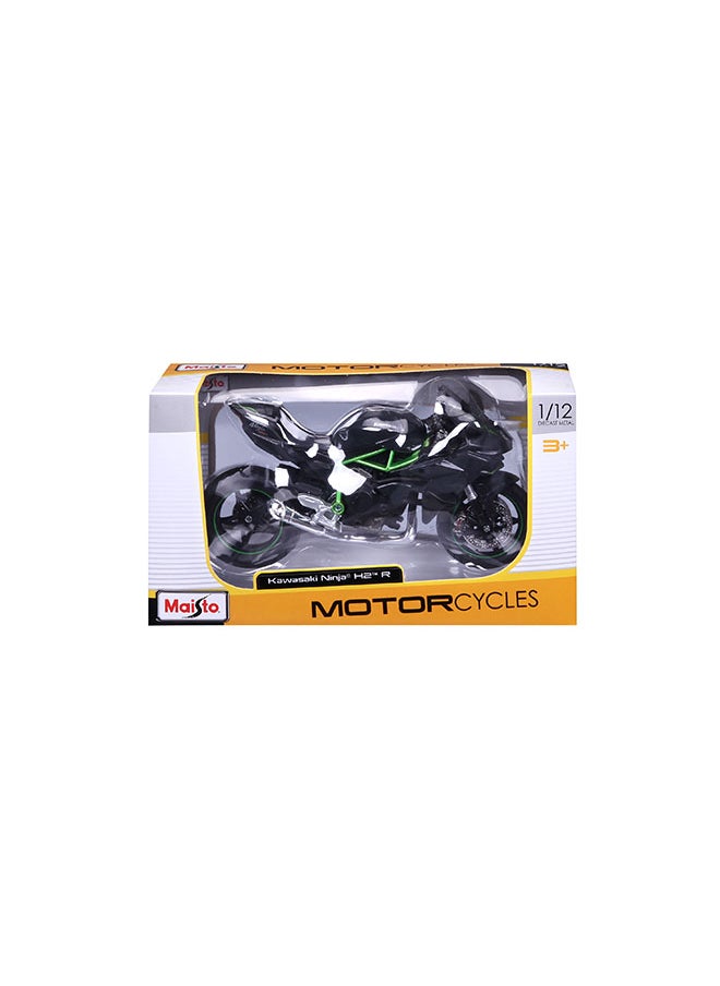 1:12 Motorcycles - Kawasaki Ninja H2 R Officially Licensed Scaled Replicas of Collectible Diecast Metal Models with Exquisite Interior & Exterior Detailing for All Ages