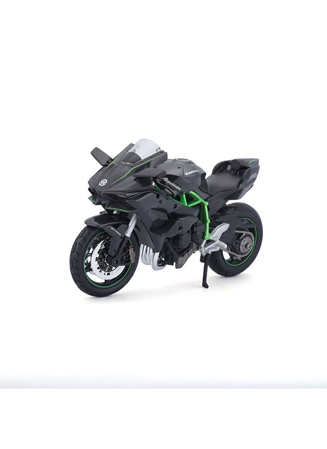 1:12 Motorcycles - Kawasaki Ninja H2 R Officially Licensed Scaled Replicas of Collectible Diecast Metal Models with Exquisite Interior & Exterior Detailing for All Ages