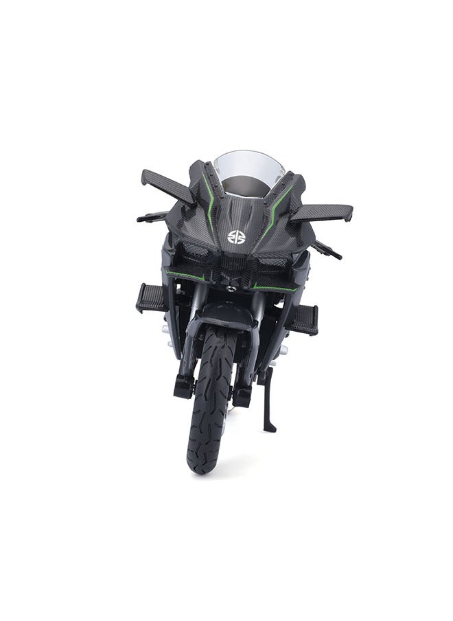 1:12 Motorcycles - Kawasaki Ninja H2 R Officially Licensed Scaled Replicas of Collectible Diecast Metal Models with Exquisite Interior & Exterior Detailing for All Ages