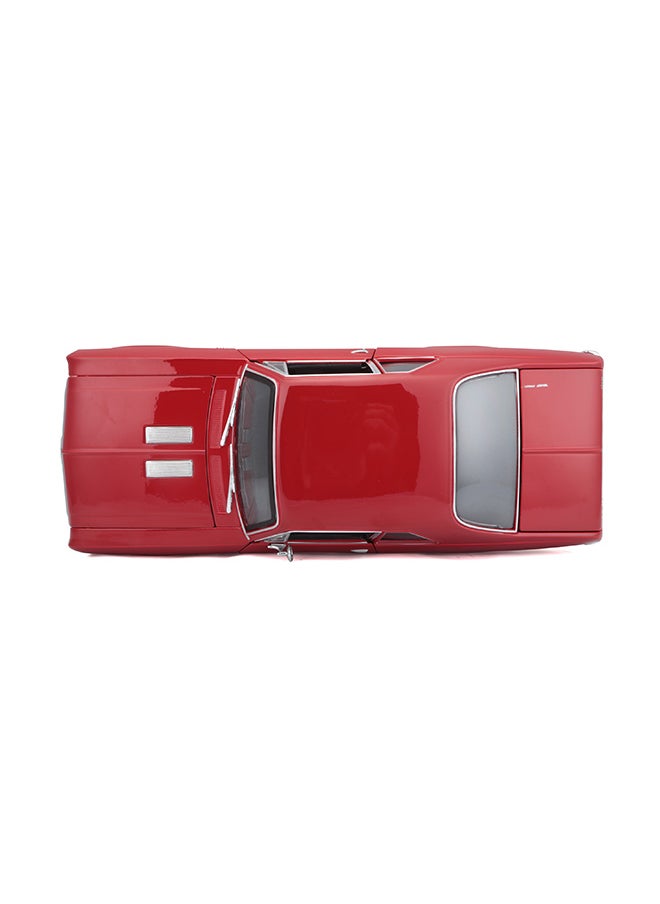 1:18 Se (A)-1970 Chevrolet Nova Ss Coupe Red Officially Licensed Scaled Replicas of Collectible Diecast Metal Models with Exquisite Interior & Exterior Detailing for All Ages