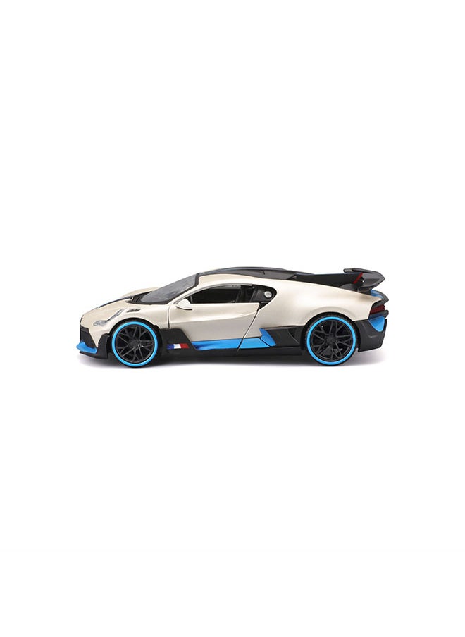 1:24 Sp. Ed. (B) - Bugatti Divo - Matte. White Officially Licensed Scaled Replicas of Collectible Diecast Metal Models with Exquisite Interior & Exterior Detailing for All Ages