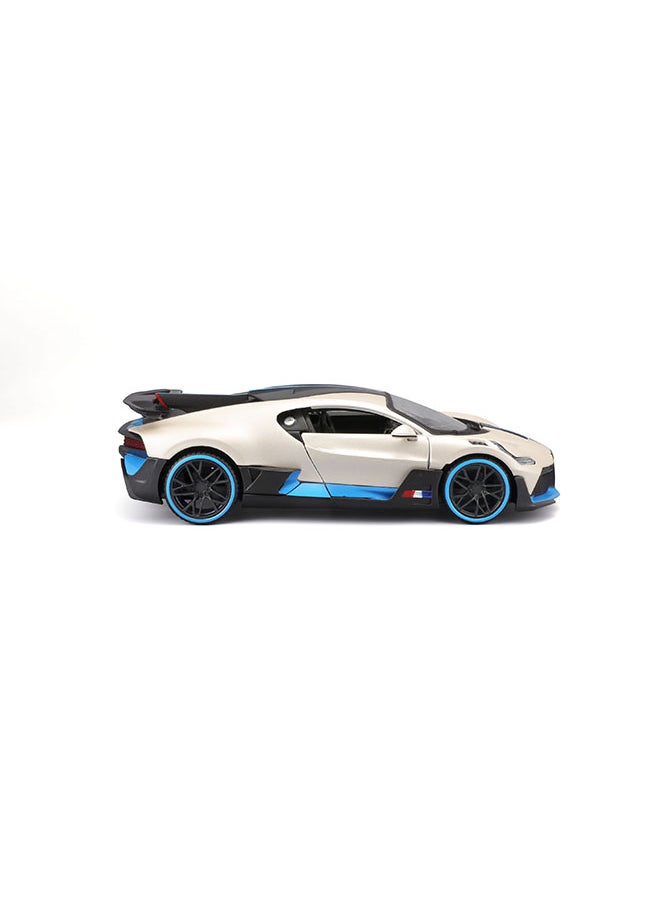 1:24 Sp. Ed. (B) - Bugatti Divo - Matte. White Officially Licensed Scaled Replicas of Collectible Diecast Metal Models with Exquisite Interior & Exterior Detailing for All Ages