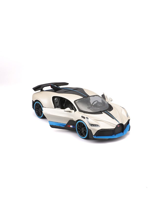 1:24 Sp. Ed. (B) - Bugatti Divo - Matte. White Officially Licensed Scaled Replicas of Collectible Diecast Metal Models with Exquisite Interior & Exterior Detailing for All Ages