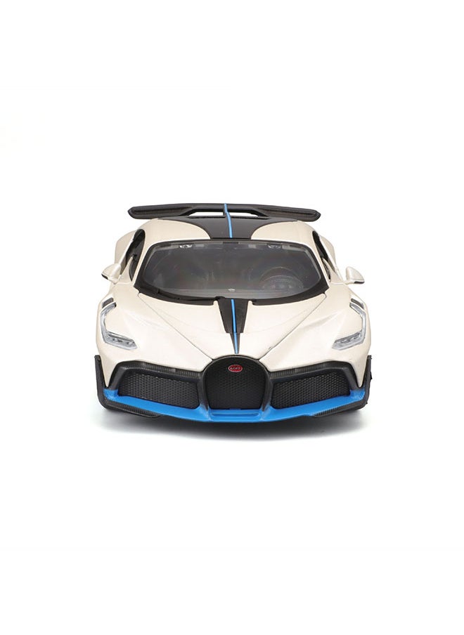 1:24 Sp. Ed. (B) - Bugatti Divo - Matte. White Officially Licensed Scaled Replicas of Collectible Diecast Metal Models with Exquisite Interior & Exterior Detailing for All Ages