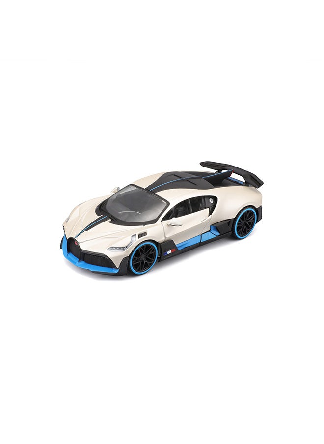 1:24 Sp. Ed. (B) - Bugatti Divo - Matte. White Officially Licensed Scaled Replicas of Collectible Diecast Metal Models with Exquisite Interior & Exterior Detailing for All Ages