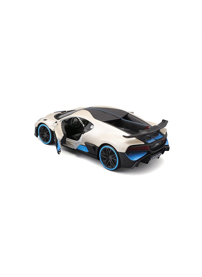 1:24 Sp. Ed. (B) - Bugatti Divo - Matte. White Officially Licensed Scaled Replicas of Collectible Diecast Metal Models with Exquisite Interior & Exterior Detailing for All Ages