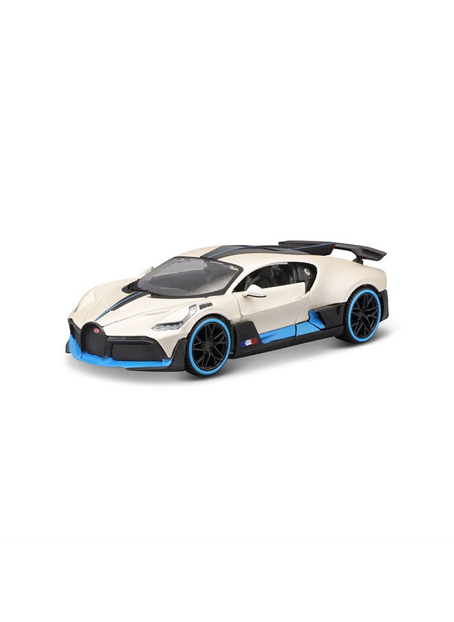 1:24 Sp. Ed. (B) - Bugatti Divo - Matte. White Officially Licensed Scaled Replicas of Collectible Diecast Metal Models with Exquisite Interior & Exterior Detailing for All Ages