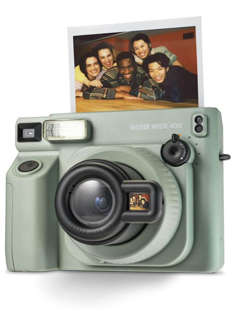 FUJIFILM instax WIDE 400 instant camera, Automatic exposure and flash control