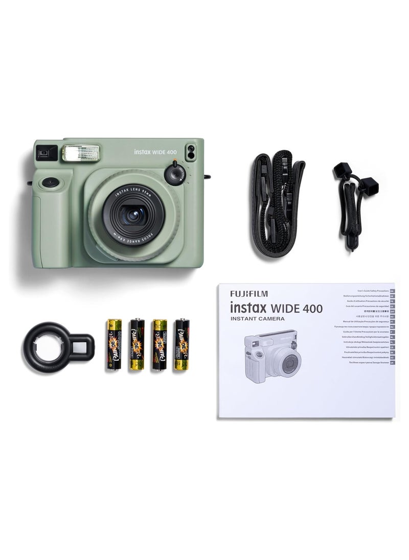 FUJIFILM instax WIDE 400 instant camera, Automatic exposure and flash control