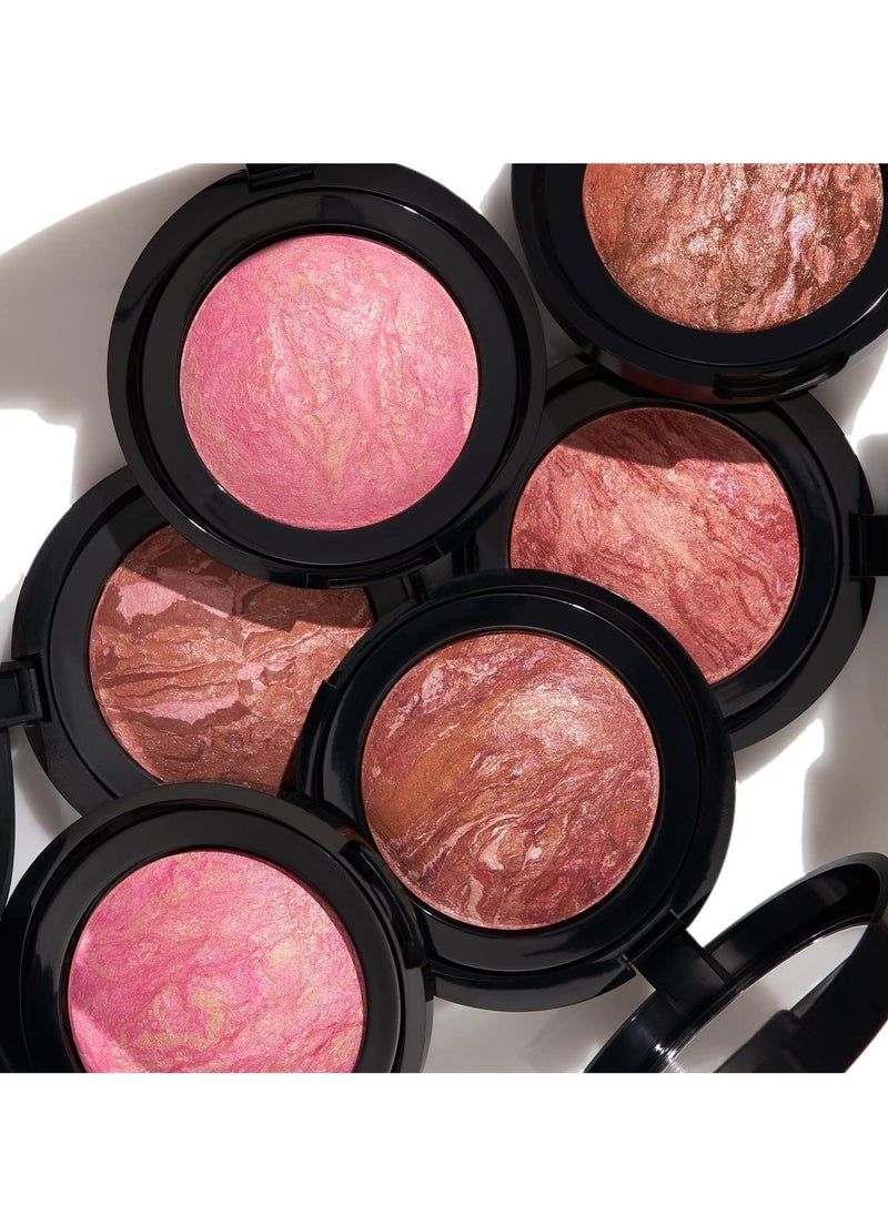 NEW YORK Baked Blush n Brighten Marbleized Blush Coral Cove Creamy Lightweight Natural Finish