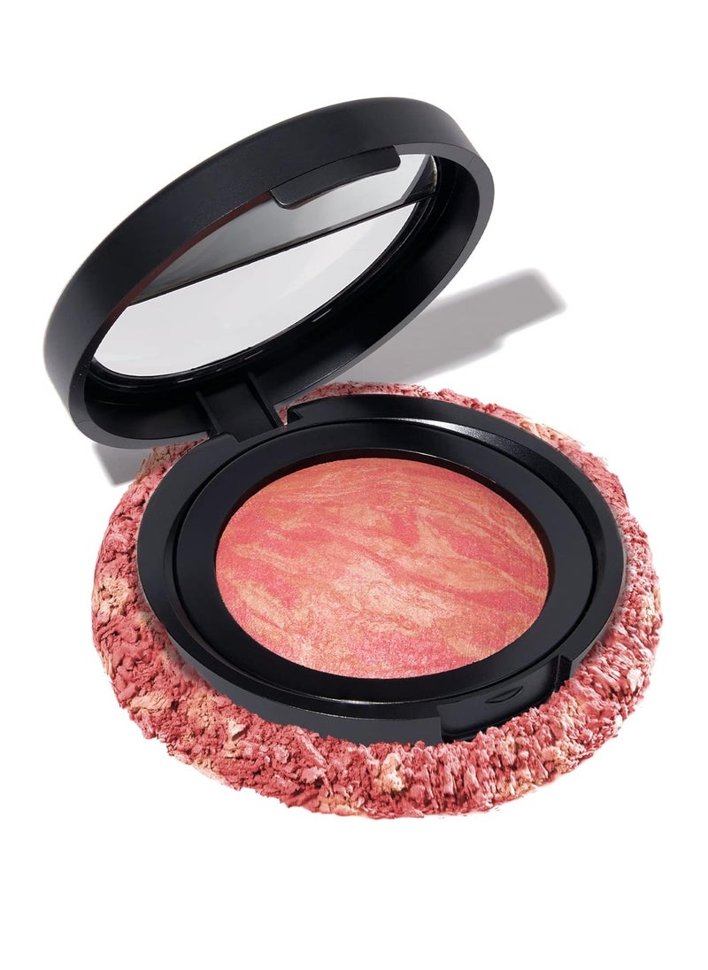 NEW YORK Baked Blush n Brighten Marbleized Blush Coral Cove Creamy Lightweight Natural Finish