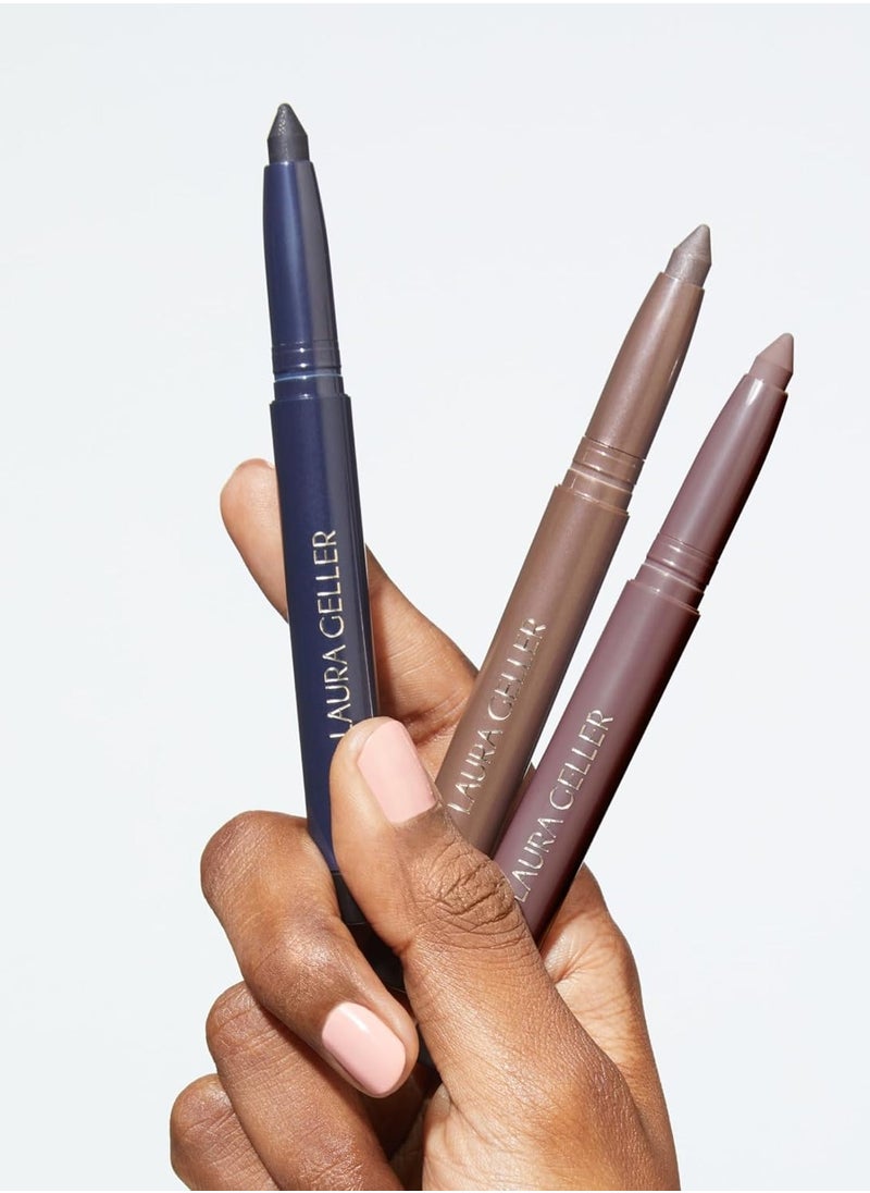 NEW YORK Longwear Kohl Kajal Eyeliner Pencil Midnight Blue Kohl Hydrating and Vibrant Eyeliner Pencil With Built in Sharpener For Expert Precision Glides On Effortlessly Kajal Eyeliner