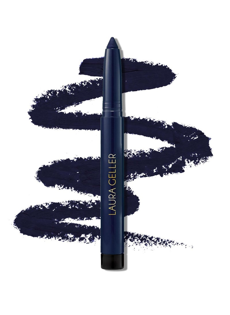 NEW YORK Longwear Kohl Kajal Eyeliner Pencil Midnight Blue Kohl Hydrating and Vibrant Eyeliner Pencil With Built in Sharpener For Expert Precision Glides On Effortlessly Kajal Eyeliner