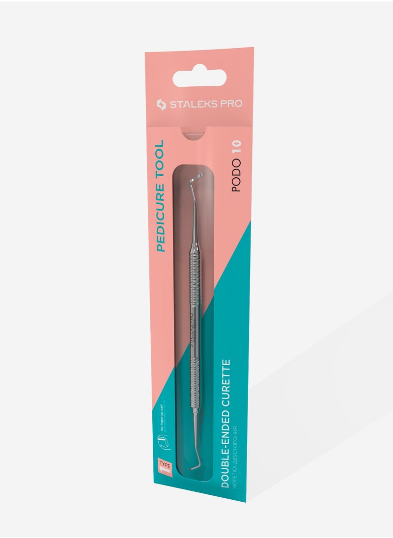 Podology curette - PODO 10 | TYPE 1 (double-ended curette)