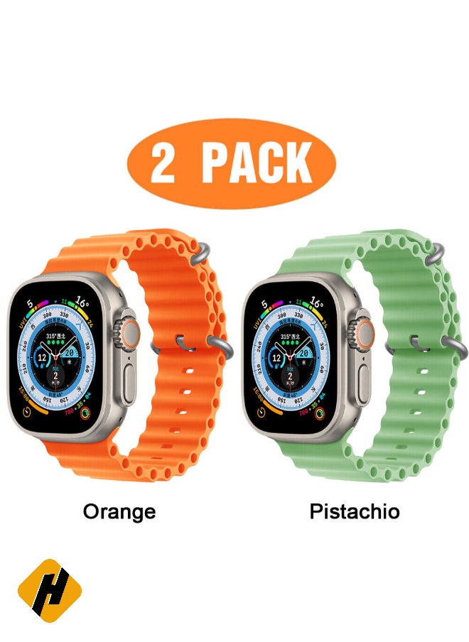 Apple Watch Band Strap For Apple Watch Ultra 2/Ultra 49mm, Series 10 46mm, 9/8/7 45mm, SE2/SE/6/5/4 44mm, 3/2/1 42mm