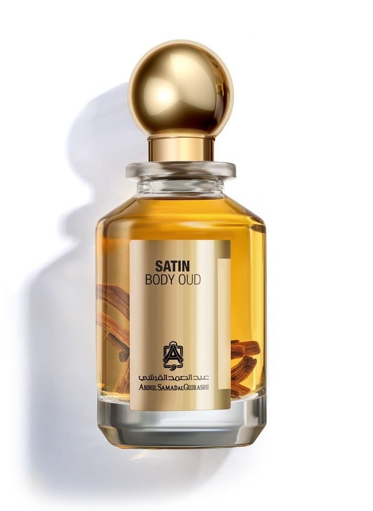 Abdul Samad Al Qurashi Body Oud Satin Eau de Parfum 100ml | Luxurious Fragrance for Men & Women