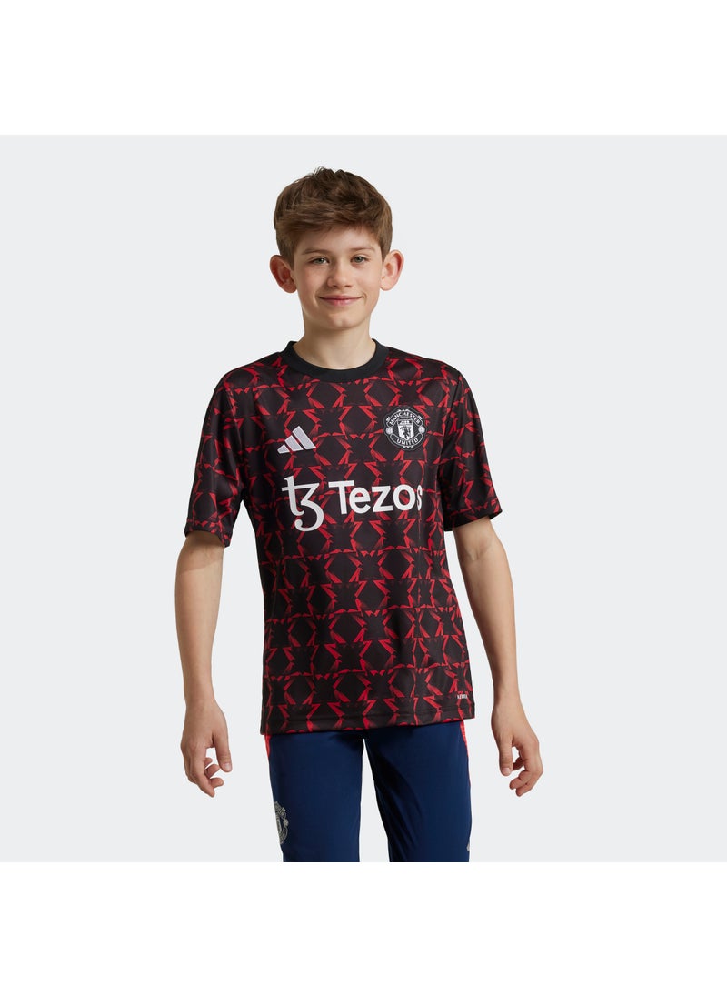 MANCHESTER UNITED 2024/2025 PRE-MATCH JERSEY KIDS