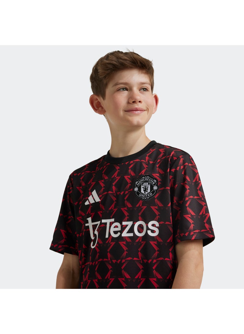 MANCHESTER UNITED 2024/2025 PRE-MATCH JERSEY KIDS