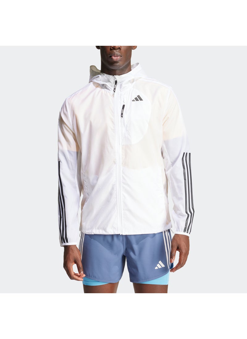 Own the Run 3 Stripes Jacket