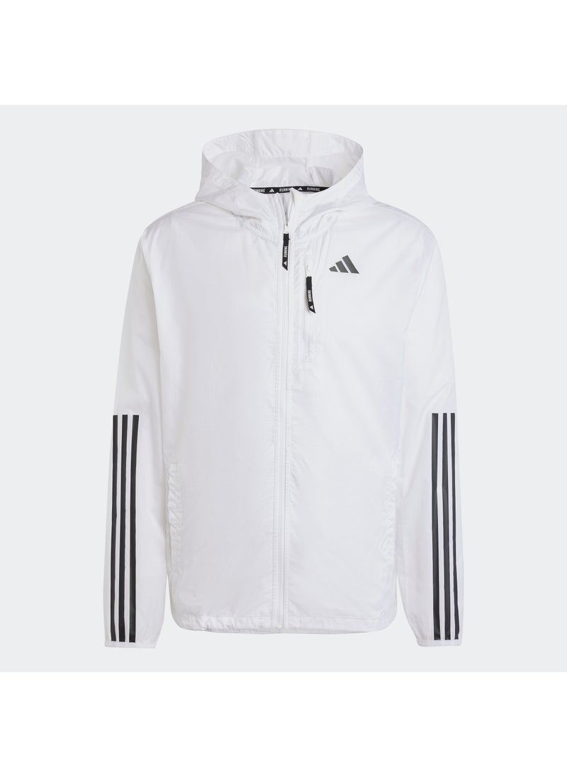 Own the Run 3 Stripes Jacket