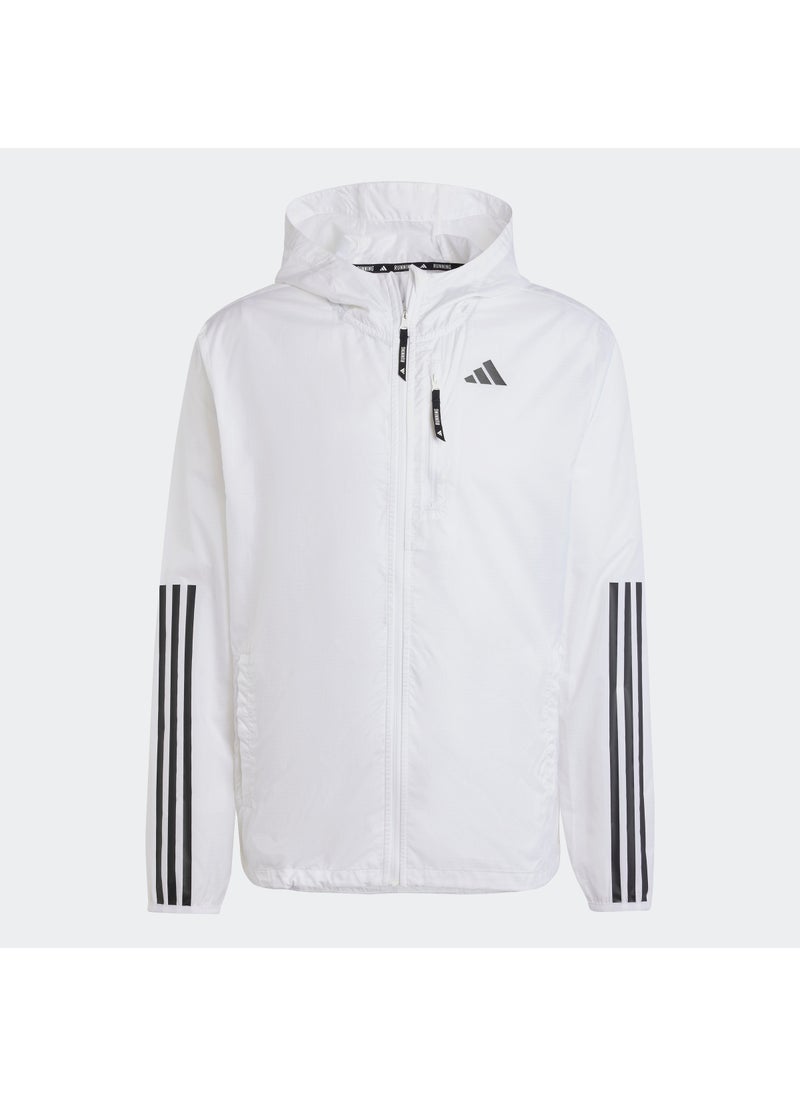 Own the Run 3 Stripes Jacket