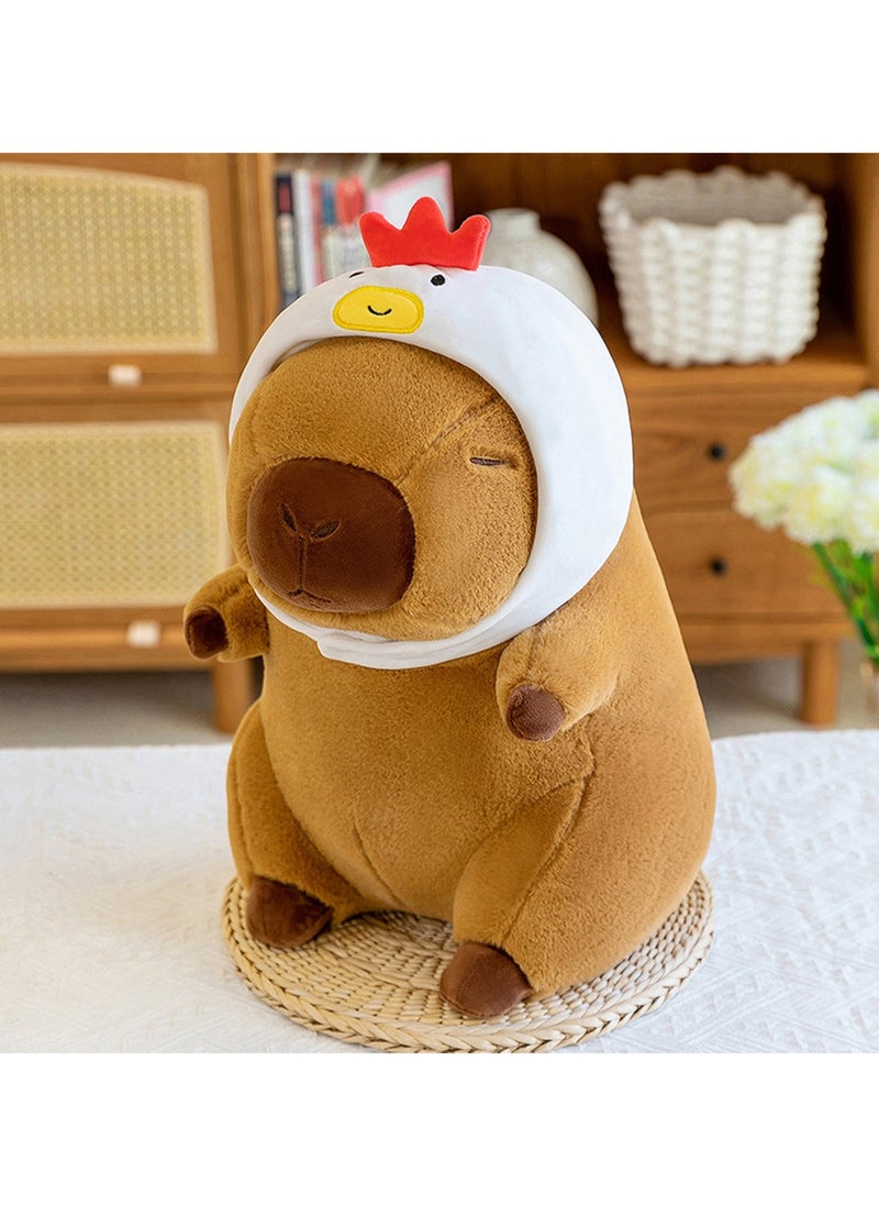 35 CM Cute Capibara Plush Toy Soft Stuffed Animal Doll For Girls And Boys All Ages Gift