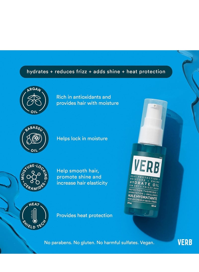 VERB Dry Shampoo Light - Gentle Cleanse, Style Extender & Light Volume - Refreshing Dry Shampoo Spray Removes Oil & Adds Volume - Vegan Dry Shampoo for Light Tones With No Harmful Sulfates, 5 oz