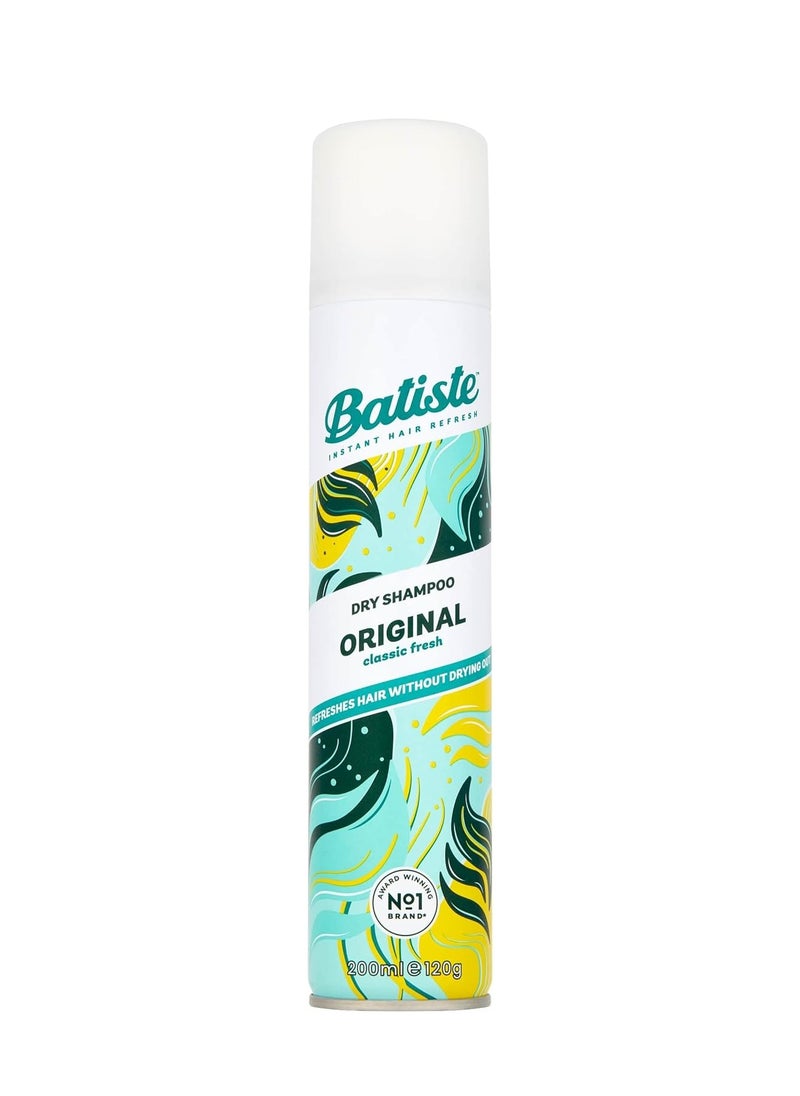 Batiste Dry Shampoo, Original Fragrance, 6.73 Fl Oz, Pack of 6