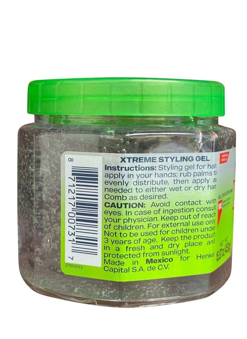Wetline Xtreme Pro-Expert Styling Gel 15.87 Ounce (450g) (Pack of 1)