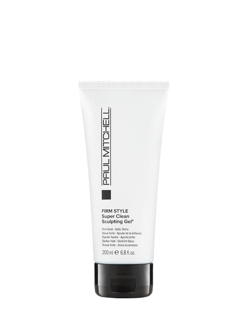 Paul Mitchell Super Clean Sculpting Gel, Firm Hold, High Shine Finish Hair Gel