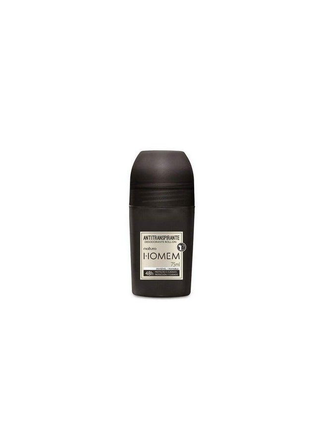Homem Desodorante Invisivel 75 Ml Deodorant Roll On Invisible