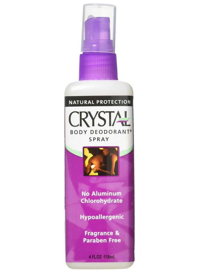 Crystal Body Spray Deodorant 4 Ounces