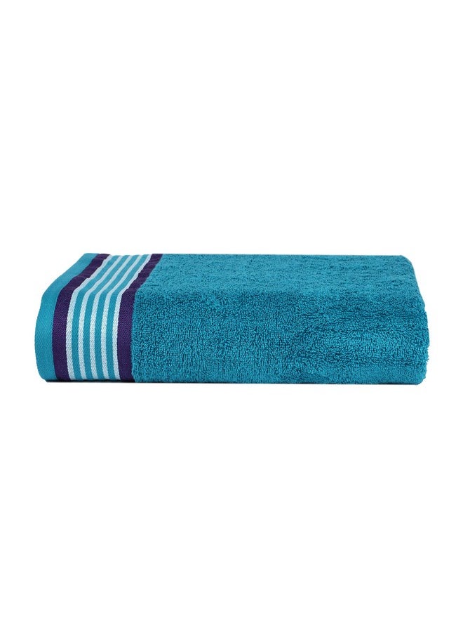 , Germany Design - He & She Super Soft Collection 100% Super Soft Cotton 10 Piece Face Towels Set (Size : 30 X 30 Cm) - Dark Teal Green & Violet Indigo