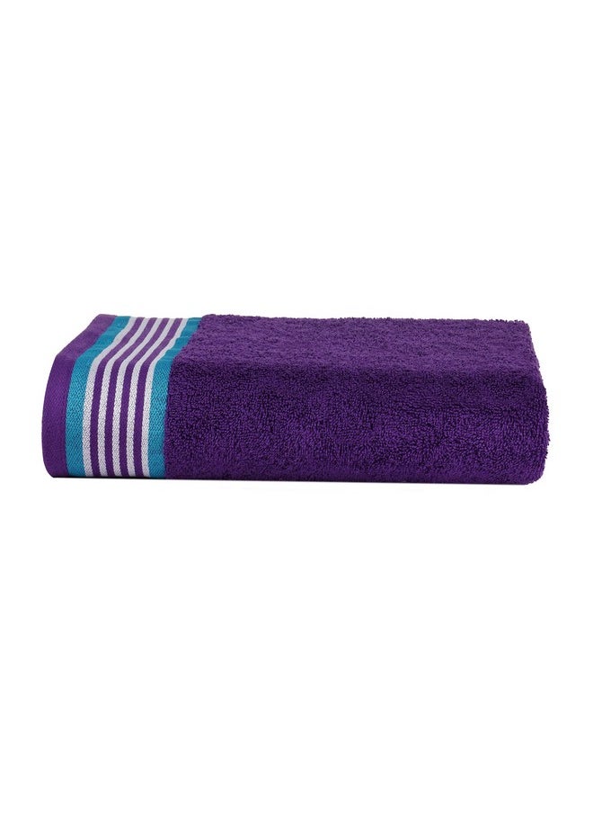 , Germany Design - He & She Super Soft Collection 100% Super Soft Cotton 10 Piece Face Towels Set (Size : 30 X 30 Cm) - Dark Teal Green & Violet Indigo