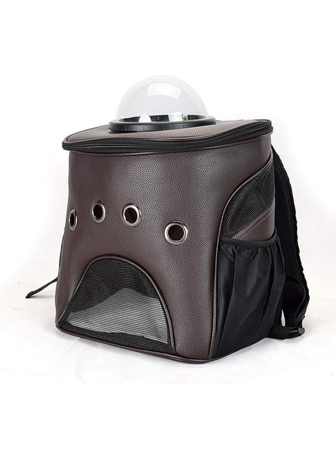 Cat And Dog Out Backpack Folding And Convenient Chest Pack Space Capsule Breathable Cat Bag Pet Bag Dog Backpack 33.5X 26.5X 36.5 Cm