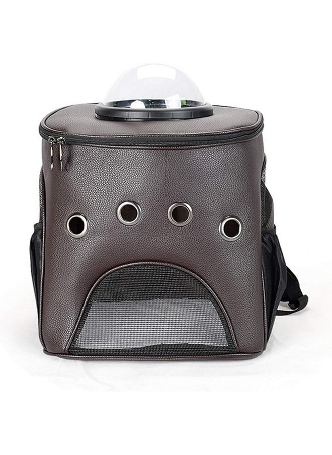 Cat And Dog Out Backpack Folding And Convenient Chest Pack Space Capsule Breathable Cat Bag Pet Bag Dog Backpack 33.5X 26.5X 36.5 Cm