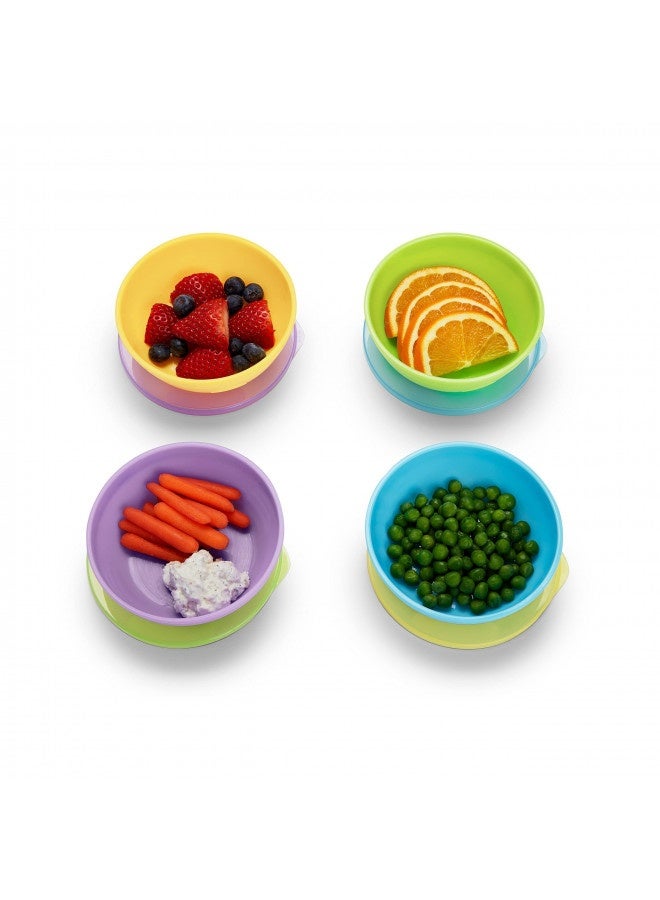 Love-A-Bowls 10 Piece Baby Feeding Set, Includes Bowls With Lids And Spoons - Multicolour