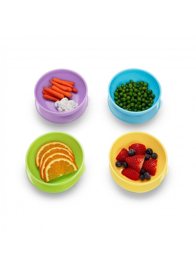 Love-A-Bowls 10 Piece Baby Feeding Set, Includes Bowls With Lids And Spoons - Multicolour