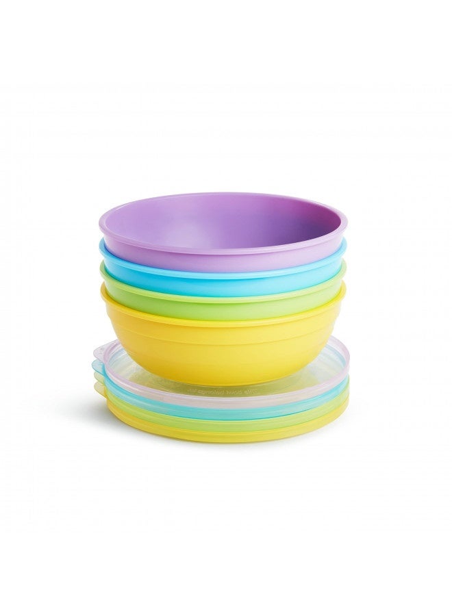 Love-A-Bowls 10 Piece Baby Feeding Set, Includes Bowls With Lids And Spoons - Multicolour