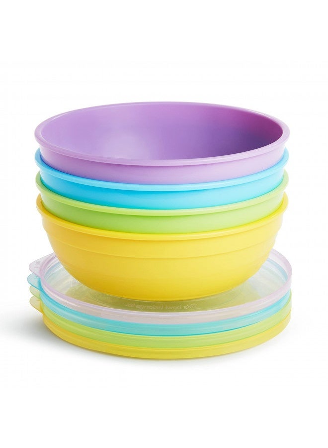 Love-A-Bowls 10 Piece Baby Feeding Set, Includes Bowls With Lids And Spoons - Multicolour