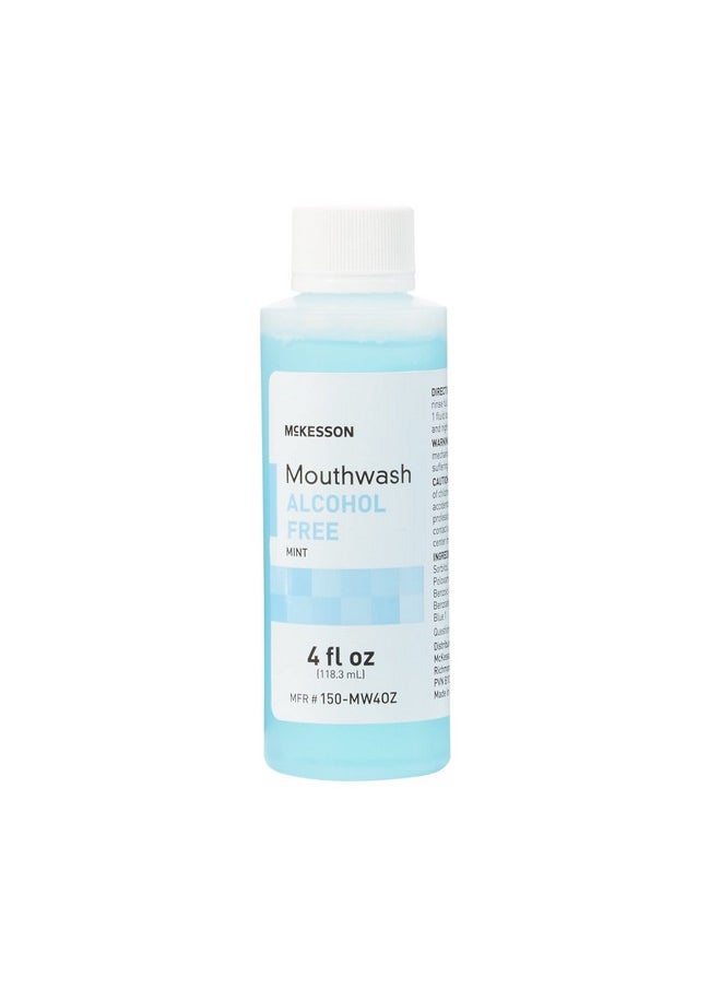 Mouthwash, Alcohol-Free, Mint Flavor, 4 Oz, 1 Count