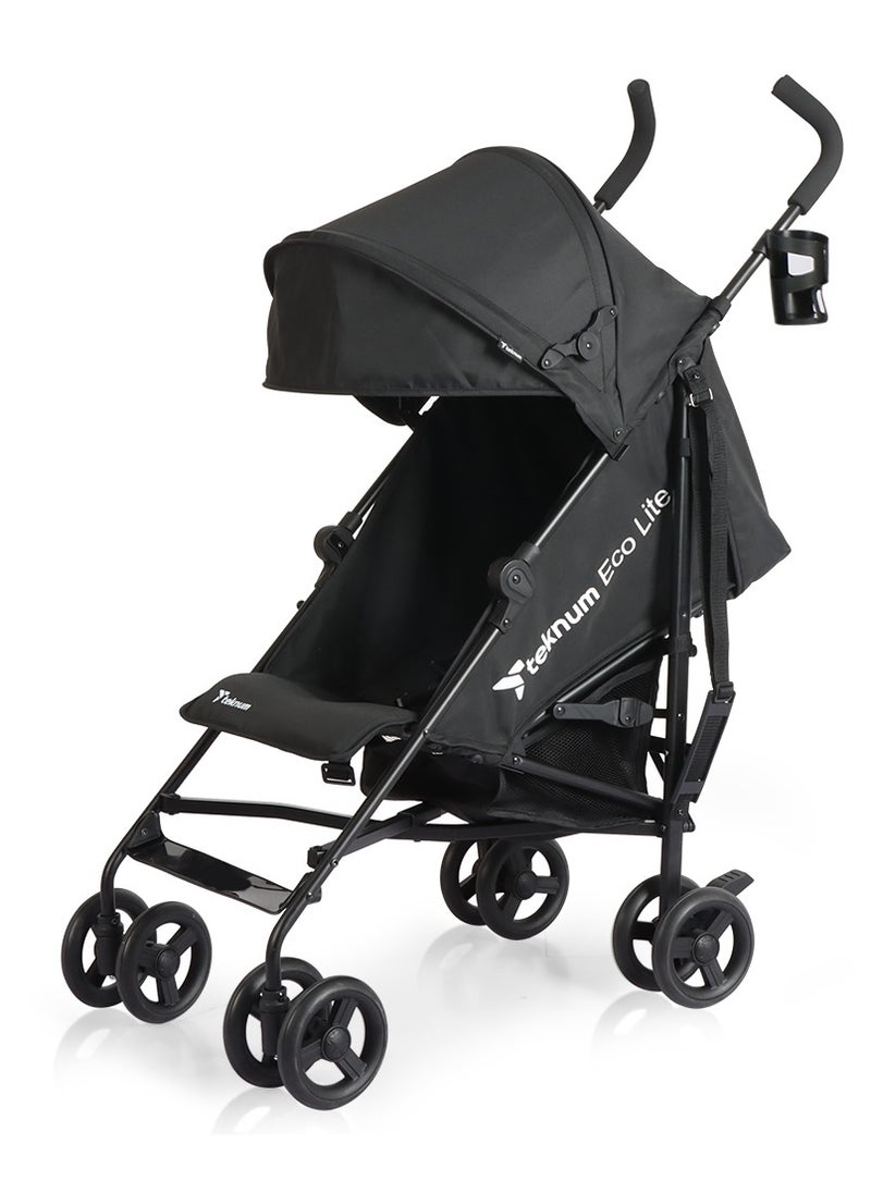 TEKNUM Eco Lite 2 Stroller with Cup holder - Black