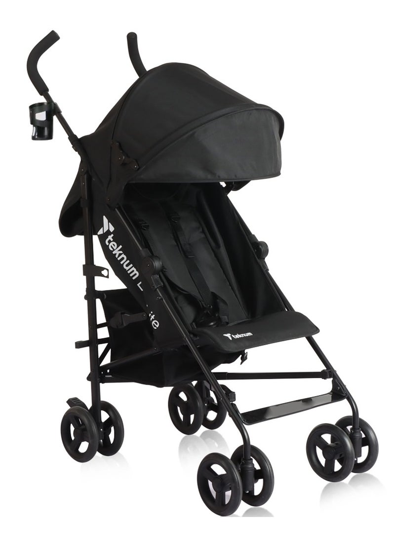 TEKNUM Eco Lite 2 Stroller with Cup holder - Black